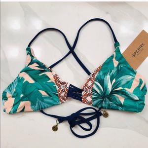 NWOT Sperry Bikini Top